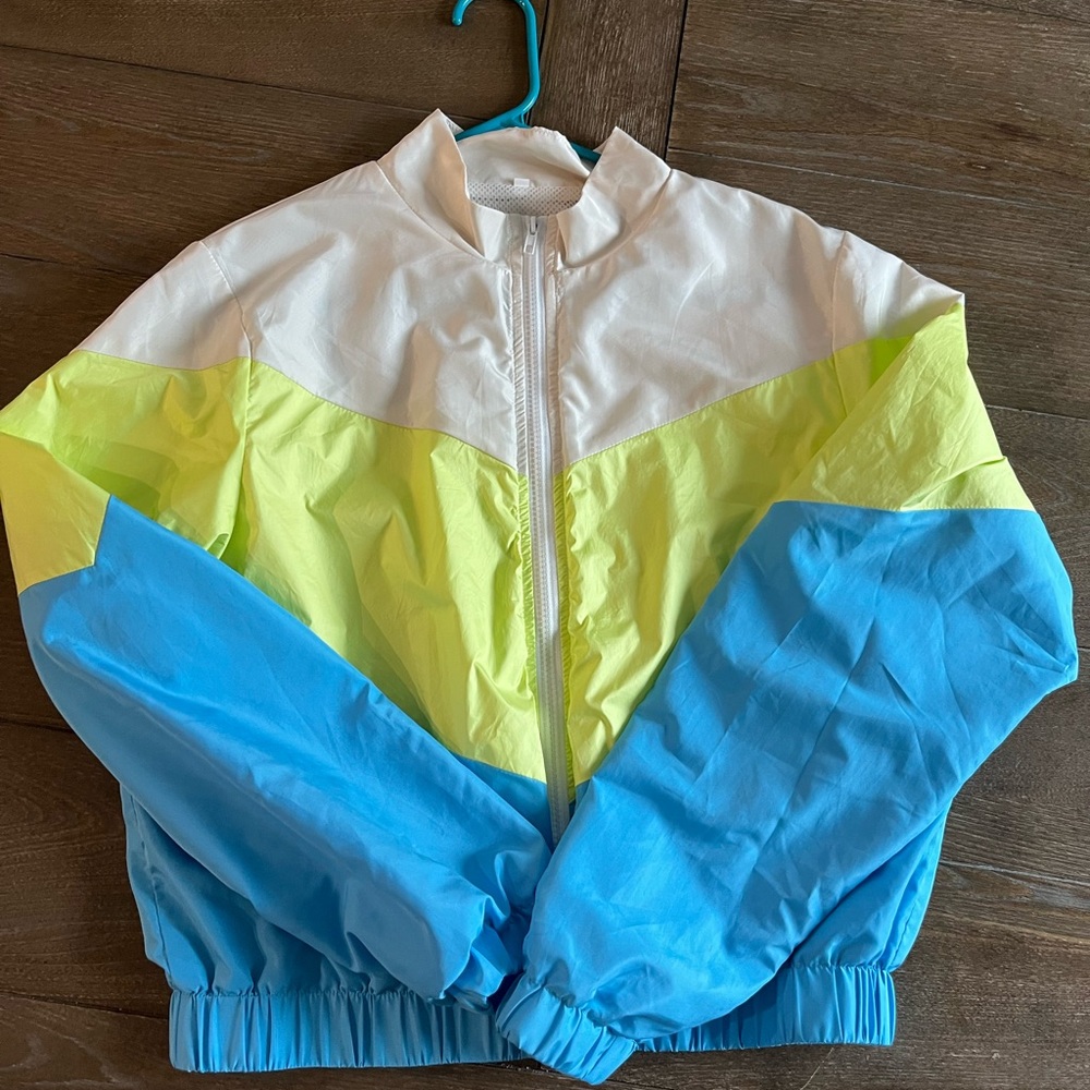 Colorful Windbreaker Jacket